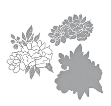 Load image into Gallery viewer, Peony Celebration Cutting Die Spellbinders S4-1333