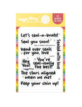 Load image into Gallery viewer, Seal-a-brate Sentiments Stamp Set Waffle Flower 422471