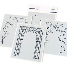 Load image into Gallery viewer, Blooming Arch Layering Stencils Pinkfresh 257824