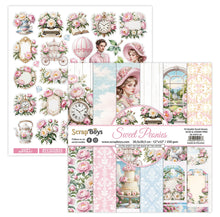 Load image into Gallery viewer, Sweet Peonies 12x12” Paper Pack ScrapBoys SB-SWPE-08