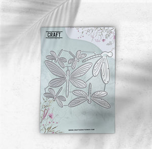 Elegant Dragonflies CraftAddictionUK