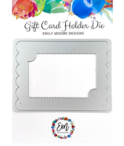 Gift Card Holder Die Emily Moore Designs