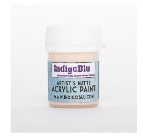 Porcelain Artist’s Matte Acrylic Paint Indigoblu
