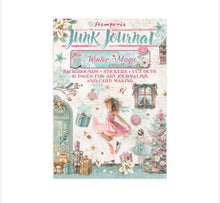 Load image into Gallery viewer, Winter Magic A4 Junk Journal Stamperia SBJK25