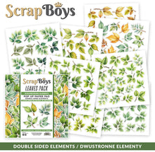 Load image into Gallery viewer, Leaves Pack 6x6” Fussy Cutting Pop Up Paper Pad Scrapboys SB-LEPA-01