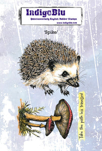 Spike A6 Red Rubber Stamp IndigoBlu IND1397