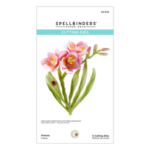 Freesias Cutting Die Spellbinders S4-1174