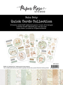 Boho Baby Quick Card Collection 35125 Paper Rose