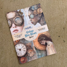 Load image into Gallery viewer, Vintage Blue Steam Book 1 IndigoBlu