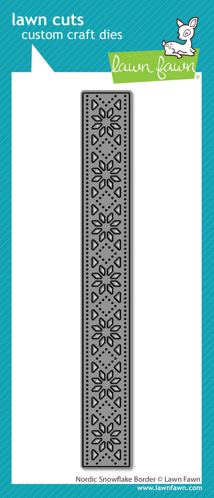 Nordic Snowflake Border Die Lawn Fawn LF3916