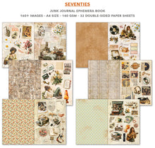 Load image into Gallery viewer, Seventies Junk Journal &amp; Ephemera Book Ciao Bella CBB027