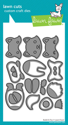 Build-a-Fox Dies Lawn Fawn LF3911
