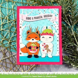 Build-a-Critter Christmas Accessories Dies Lawn Fawn LF3913