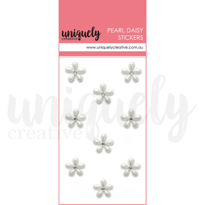 Pearl Daisy Stickers - Pearl UCE2024 Uniquely Creative