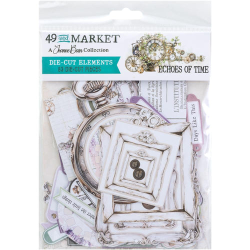Echoes of Time Die Cut Elements 49 & Market JET-33427