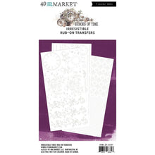 Load image into Gallery viewer, Echoes of Time Irresistible Rub On Transfers 49 &amp; Market JET-33397