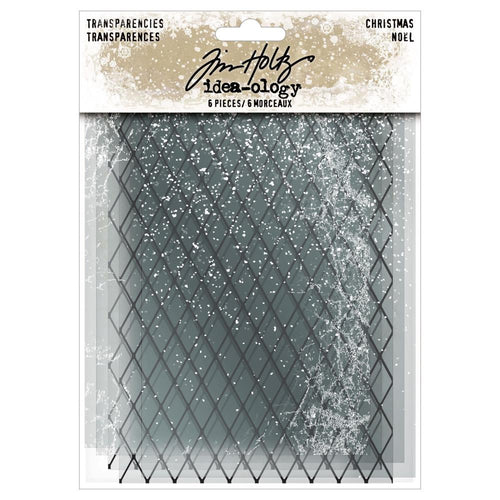 Christmas Noel Transparencies Tim Holtz idea-ology TH94452