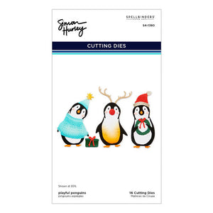 Playful Penguins Cutting Dies Spellbinders S4-1380