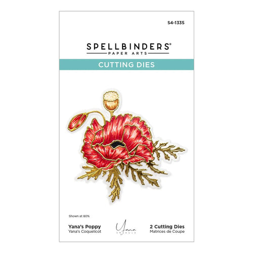 Tana’s Poppy Die Set Spellbinders S4-1335