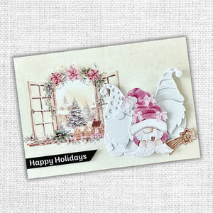 Build a Gnome Small Metal Die 32484 Paper Rose
