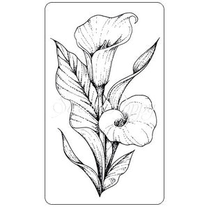 Calla Lily Stamp Sweet Poppy SPSTMP_callalily