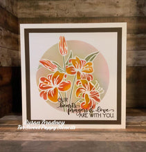 Load image into Gallery viewer, Lily Circle Stencil Sweet Poppy SP1-364