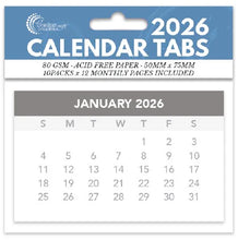 Load image into Gallery viewer, 2026 Calendar Tabs Couture Creations CO729454