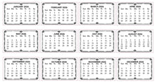 Load image into Gallery viewer, 2026 Calendar Tabs Couture Creations CO729454