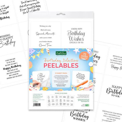 Birthday Selection Peelables Katy Sue 06-10036BSP