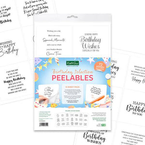 Birthday Selection Peelables Katy Sue 06-10036BSP