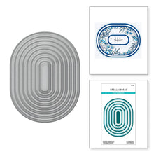 Load image into Gallery viewer, Essential Stylish Ovals Nesting Die Set Spellbinders S5-562
