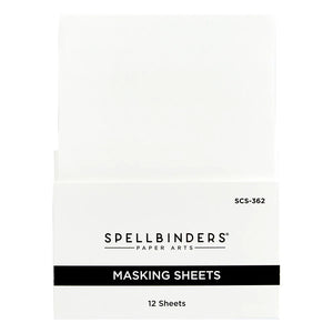 Masking Sheets 5x7” Spellbinders 12 Sheets SCS-362