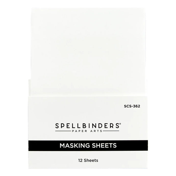 Masking Sheets 5x7” Spellbinders 12 Sheets SCS-362