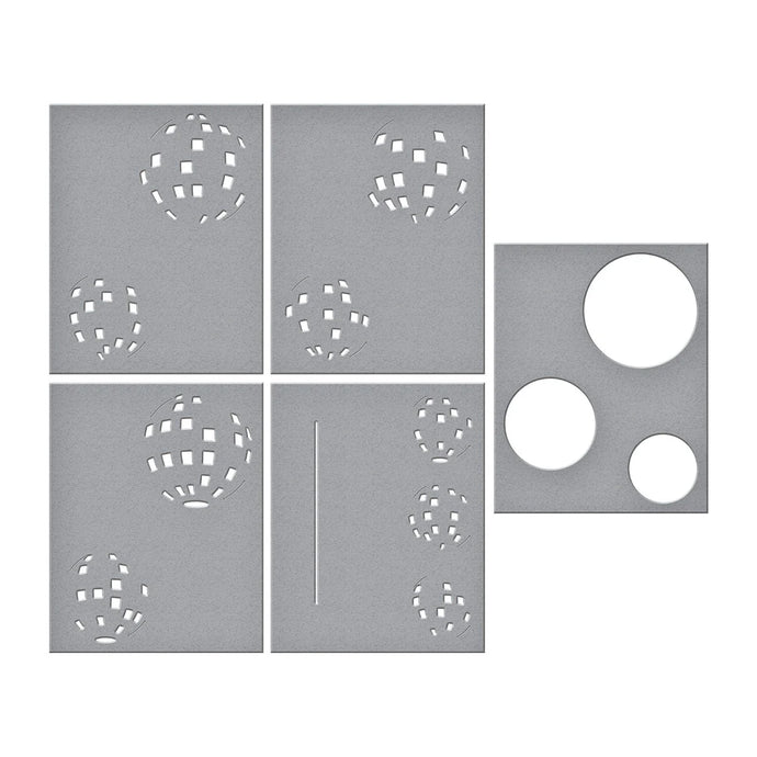 Layered Disco Impressions Stencil Set STN-094