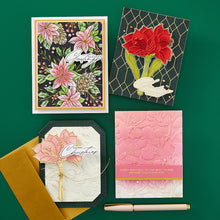 Load image into Gallery viewer, Layered Festive Poinsettias Stencils Spellbinders STN-098