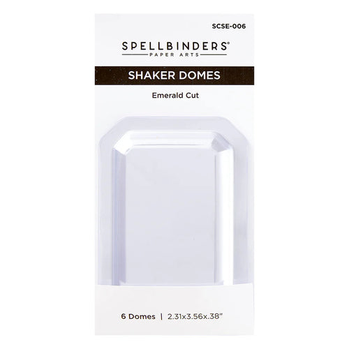 Emerald Cut Shaker Domes Spellbinders SCSE-006
