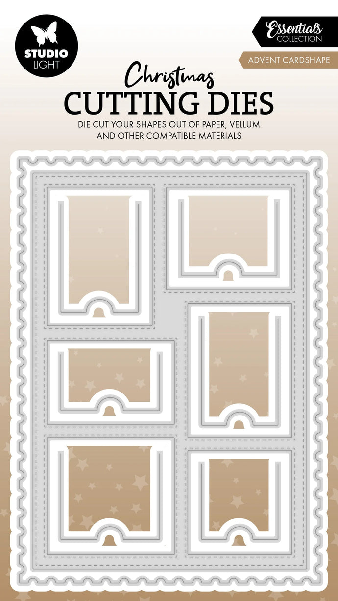 Advent Calender Studio Light Christmas Cutting Die SL-ES-CD1026