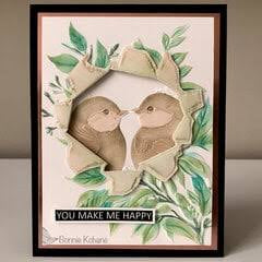Torn Aperture A6 Embossing Folder & Die Lisa Horton LHCEF140
