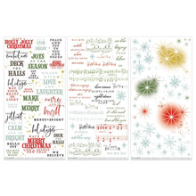 Load image into Gallery viewer, Evergreen Season Sentiments Rub-On Transfers 49 &amp; Market ES-28478