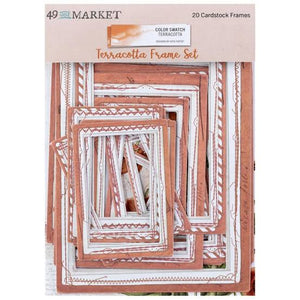 Terracotta Frame Set 49 & Market TCS-29895