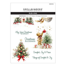 Load image into Gallery viewer, Joyful Season Rub On Spellbinders SCSR-014
