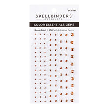 Load image into Gallery viewer, Rose Gold - Colour Essentials Gems Spellbinders SCS-337