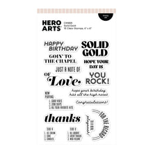 Load image into Gallery viewer, Solid Gold Stamp Set Hero Arts CM859