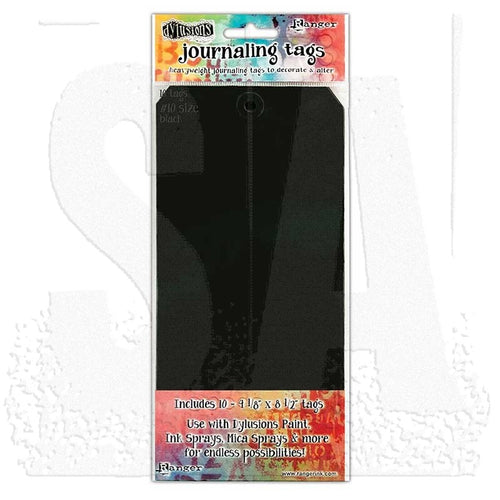 Journaling Tags: #10 Black Dylusions DYA47780