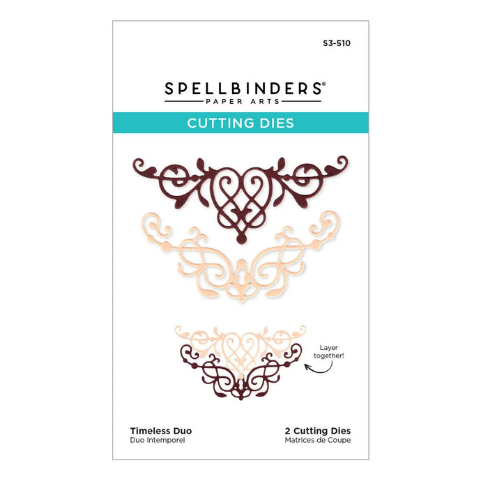 Timeless Duo Cutting Dies Spellbinders S3-510
