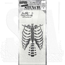 Load image into Gallery viewer, Bones Stencil Tim Holtz THS185