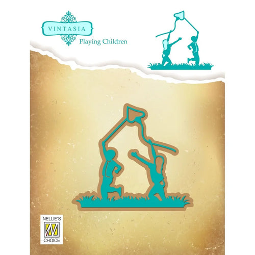 Children with Kite Vintasia Nellies Choice VIND058