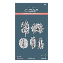 Load image into Gallery viewer, Tropical Leaves Better Press Plate Spellbinders BP-155