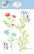 Load image into Gallery viewer, Stemmed Flowers Elizabeth Craft Design 2027