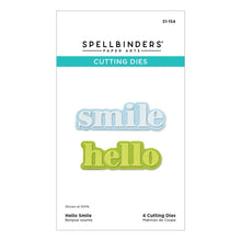 Load image into Gallery viewer, Hello Smile Die Spellbinders S1-154